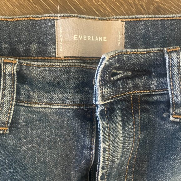 Everlane High Rise Straight Jean Size 28 - Picture 6 of 9